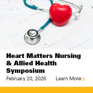 2026 Heart Matters Nursing & Allied Health Symposium Banner